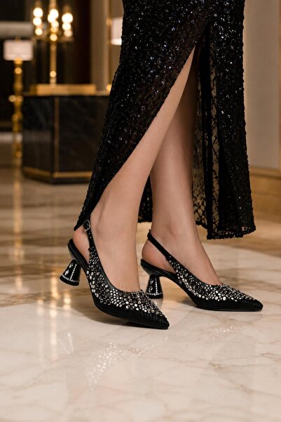 MODAONN Women's Stylish and Shimmering High Heels