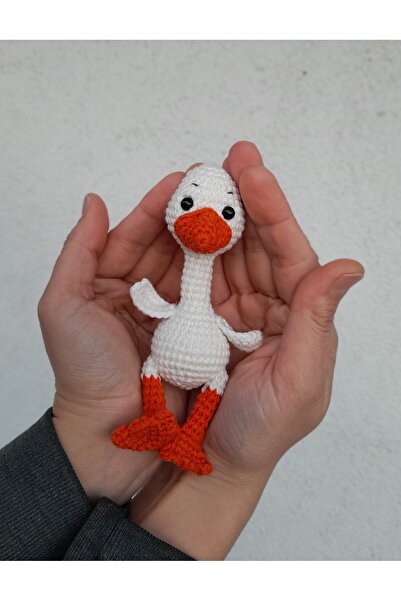 amigurumi sevimli kaz 13cm