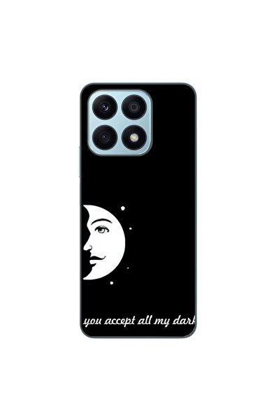 OEM Θήκη συμβατή με Honor X8a από σιλικόνη gel TPU με σχέδιο ζευγαριού και φε...