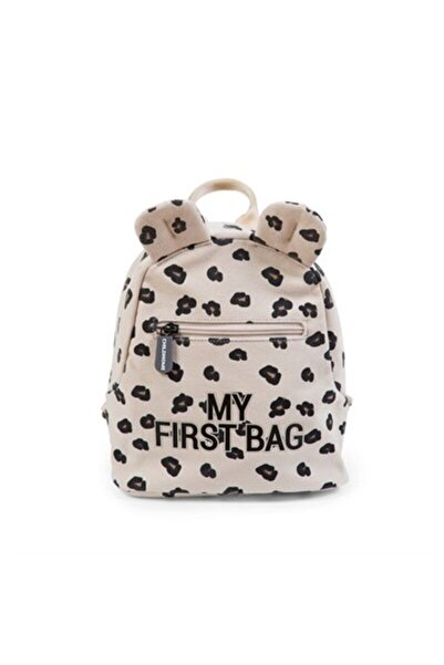 CHILDHOME My First Bag Çanta, Canvas Leopard