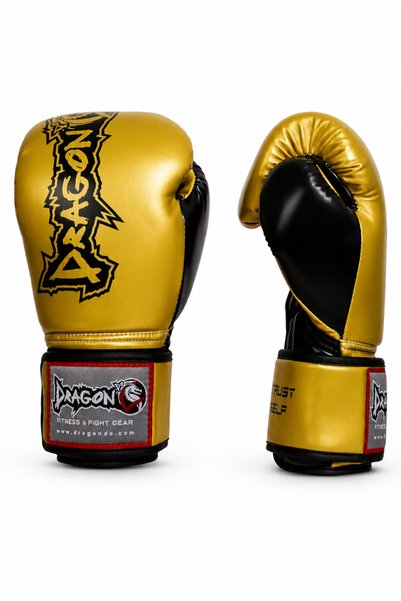 Dragondo Dragon Attack Boxing Gloves Set of 4 Boxing Gloves 40716 Horse Protective Bandage Mouthguard Set