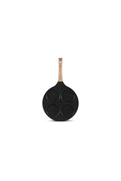 EDENBERG Αντικολλητικό Τηγάνι 27cm 4 Θέσεων για Pancakes και Κρέπες με Σχέδια...