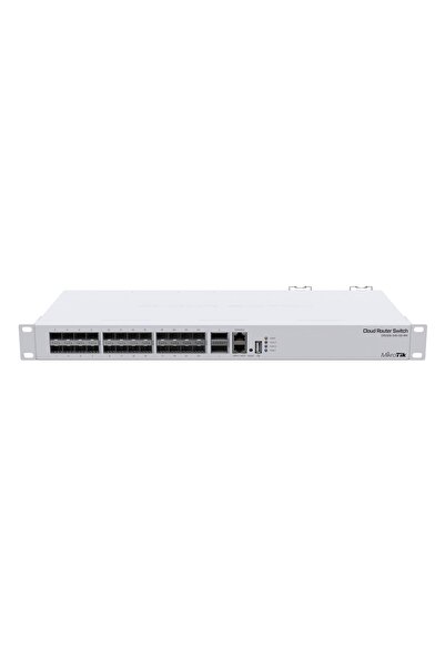 MIKROTIK CRS326-24S+2Q+RM |   Comutator |   24x SFP+, 2x QSFP, 1x RJ45 100Mb/s