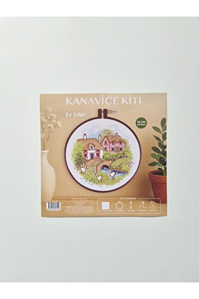Liva Craft Cross Stitch Kit Country Houses