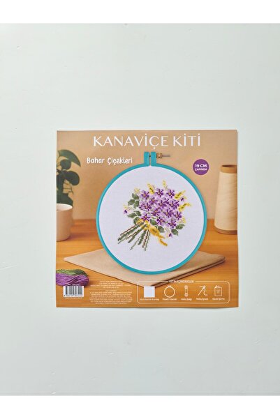 Liva Craft Cross Stitch Kit Spring Flowers