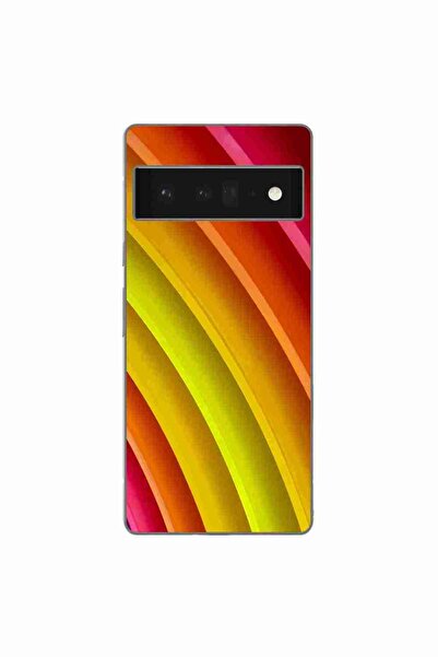 OEM Husa compatibila cu Google Pixel 6 Pro Silicon Gel Tpu Model Abstract Str...