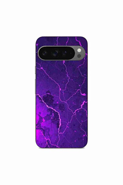 OEM Husa compatibila cu Google Pixel 9 Pro XL Silicon Gel Tpu Model Ultraviol...