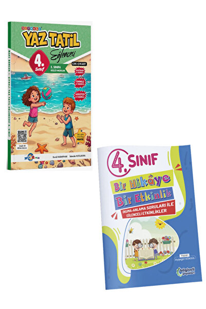 Mavi Boncuk 4.Sınıf Şifreli Yaz Tatil Eğlencesi 5.Sınıfa Güçlü Hazırlan + 4.S...
