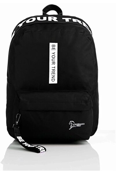 Yıldızan TAMGÜN Geantă școlară cu compartiment pentru laptop Be Your Black Wh...