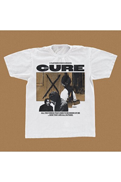 Grafftee Clothing Tricou oversize unisex cu imprimeu Cure