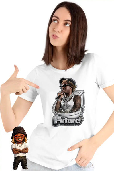 OEM Women's T-Shirt Future Skibidi Toilet Rap Music