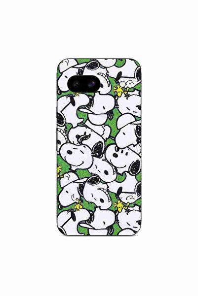 OEM Husa compatibila cu Google Pixel 8A Silicon Gel Tpu Model Snoopy Pattern