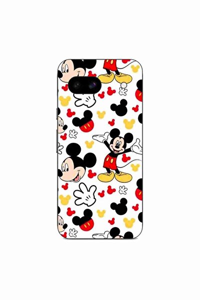 OEM Husa compatibila cu Google Pixel 8A Silicon Gel Tpu Model Mickey Cool Pat...
