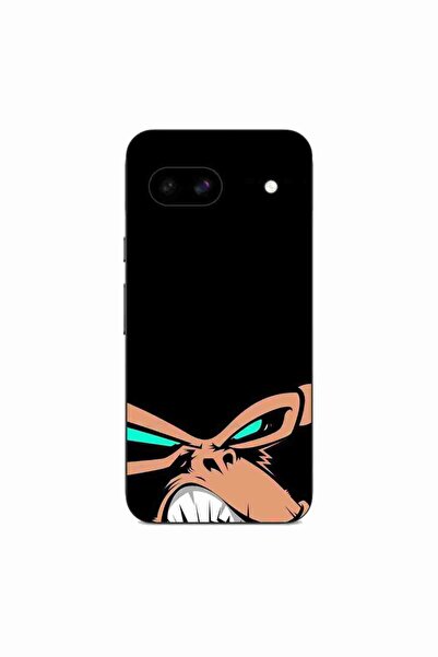 OEM Case compatible with Google Pixel 8A Silicone Gel Tpu Angry Monkey Pattern