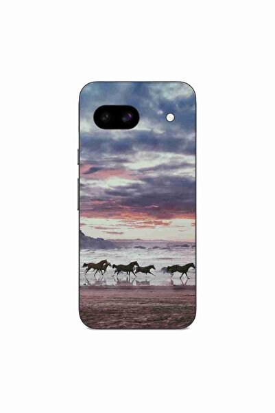 OEM Husa compatibila cu Google Pixel 8A Silicon Gel Tpu Model Cai Alergand