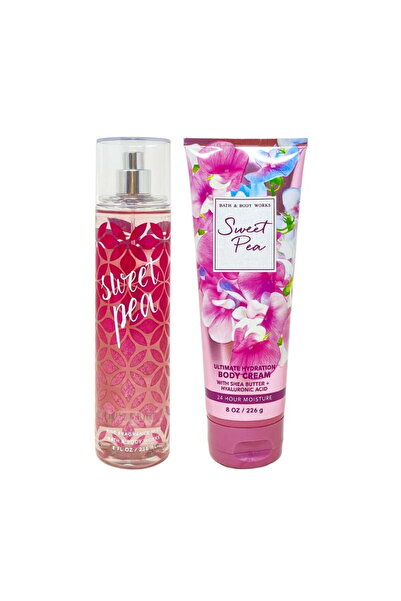 Bath & Body Works رذاذ عطري برائحة البازلاء الحلوة وكريم للجسم