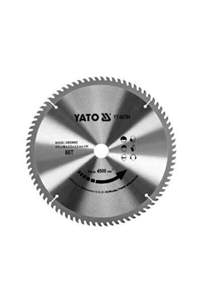 yato Disc Circular Lemn, 315X30X3.5Mm, 80 Dinți