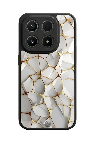 BGAKSESUAR Xlaomi Mi 17 5g Compatible Marble Design Glossy Premium Case