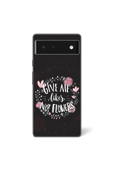 OEM Husa compatibila cu Google Pixel 6 Silicon Gel Tpu Model Mesaj Give Me Likes