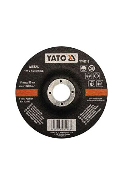 yato Диск за рязане на метал 125X2.5X22мм