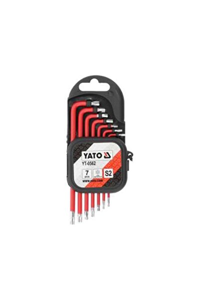 yato Set Chei Torx, S2, 7 bucăți