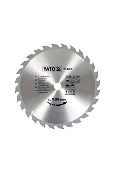 yato Pânză Fierăstrău Circular Pentru Lemn 350X28X30Mm