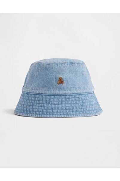 GAP Kids Gap Denim Bucket Şapka %100 Pamuklu Kot Şapka KOT