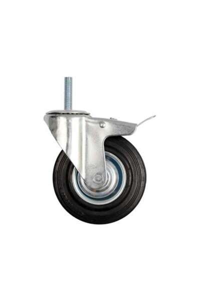 Vorel Roată Pivotantă Cu Filet Și Frână 100/30Mm