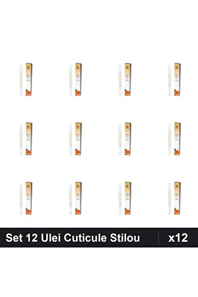 global fashion Set 12 Uleiuri Cuticule Stilou Portocală, Îngrijire Unghii