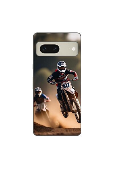OEM Husa compatibila cu Google Pixel 7 Silicon Gel Tpu Model Motocross