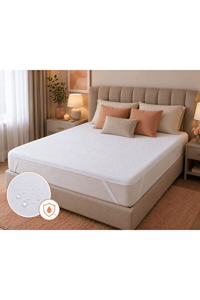 OEM Waterproof mattress protector, with elastic corners, size- 150x200 cm.