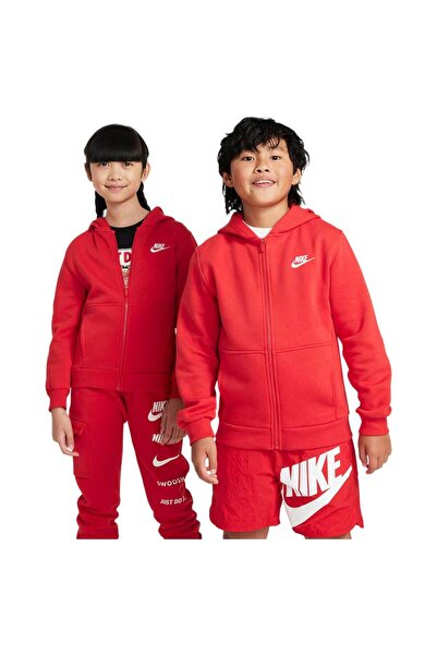Nike Hanorac cu fermoar integral din fleece pentru copii, Club Sportiv XL / 1...