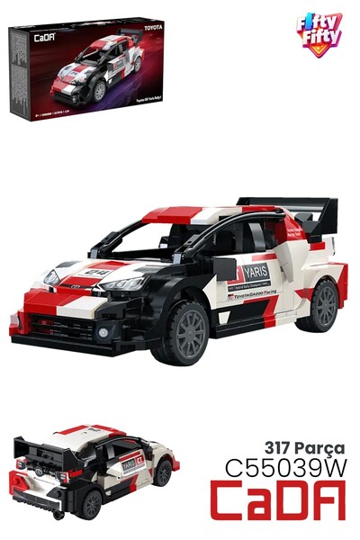 Vagonlife Cada Toyota Gr Yaris Rally One (317 Pieces) Toy Building Set Block ...