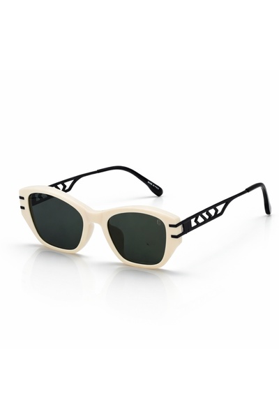 CARTER & CLAIRE Cream Frame Women’s Sunglasses