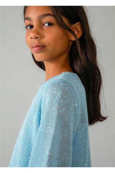 MAYORAL Girl's Mesh Badi Set 8-14 Years Blue
