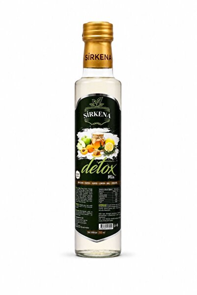 SİRKENA Detox Mix Elma Sirkeli Doğal İçecek 250 ml – Şeker İlavesiz & Katkısız