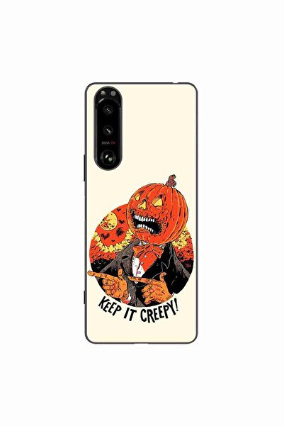 OEM Husa compatibila cu Sony Xperia 5 III Silicon Gel Tpu Model Halloween Kee...
