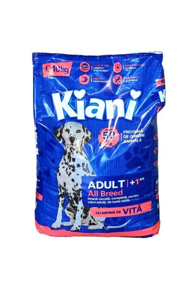 Vader Hrana Uscata, Kiani, 10 kg Vita,
