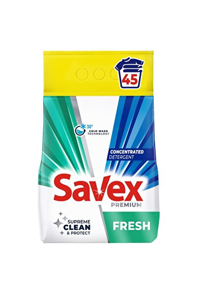 Vader Detergent pentru Rufe Automat, Savex, 3.6 kg Fresh 45 spalari,