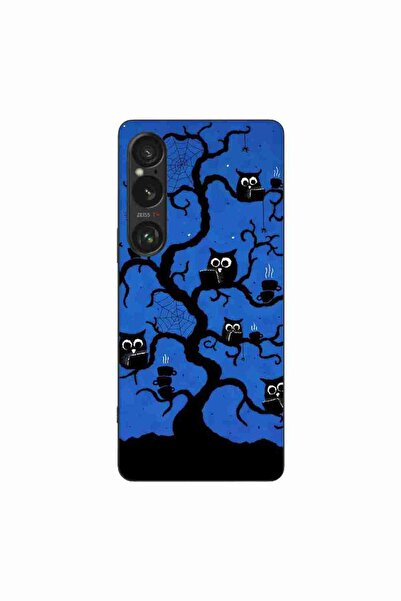 OEM Husa compatibila cu Sony Xperia 1 VI Silicon Gel Tpu Model Halloween Tree...