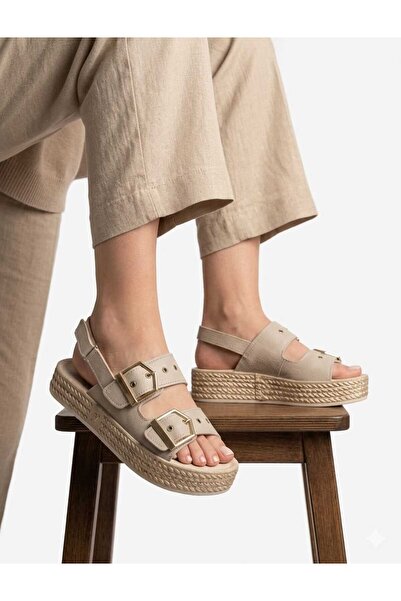 McDark Women's Light Sole Summer Sandals-Beige
