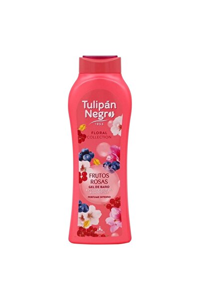 SOHO Gel de duș, Tulipan Negru, 650 ml Floral Fructe Trandafiri