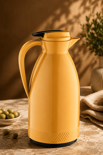 Jenisa 1.5 Lt Double Layer Vacuum Glass Thermos, Keeps Hot for 12 Hours, Keep...