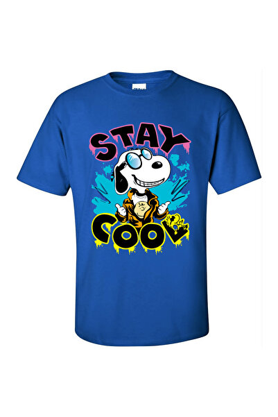 GILDAN Παιδικό Μπλουζάκι  "Stay Cool " - ΒΑΣΙΛΙΚΟ ΜΠΛΕ, 6 ετών