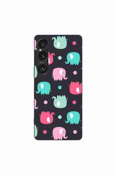 OEM Husa compatibila cu Sony Xperia 1 VI Silicon Gel Tpu Model Pattern Elefant