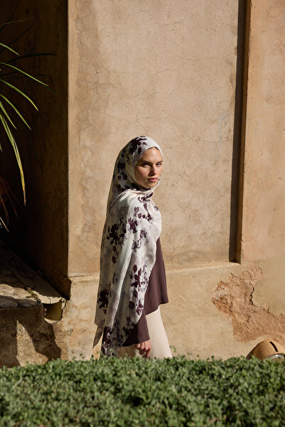 Qef Deluxe Summer Flow Shawl Cold Coffee