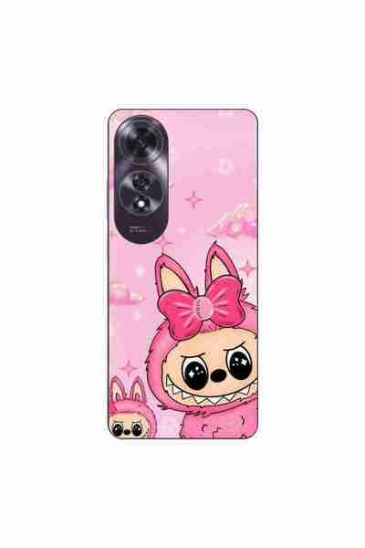 OEM Husa compatibila cu Oppo A60 4G Silicon Gel Tpu Model Labubu Pink Fantasy