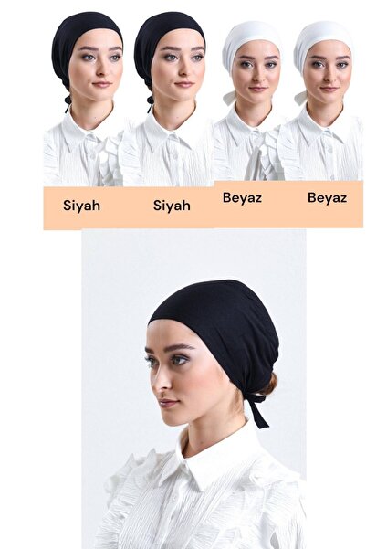 İSTANBULSTYLEMODA Απλό χωρίς ραφές Χτενισμένο Βαμβακερό Μπονέ "