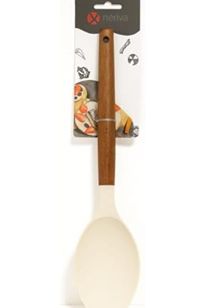 Yıldızan Nzr Beautestore Acacia Handle Spoon, Fireproof, Durable, Non-Scratch...