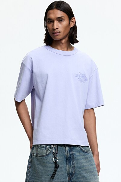 H&M Baskılı Tişört Loose Fit